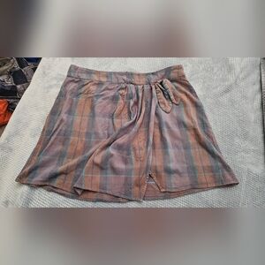 Juniors Hot Topic Outlander Tartan Plaid Skirt Large